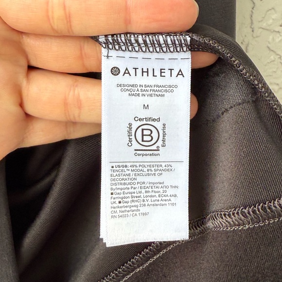Athleta quarter zip women’s sweatshirt Medium AS IS - Picture 7 of 11